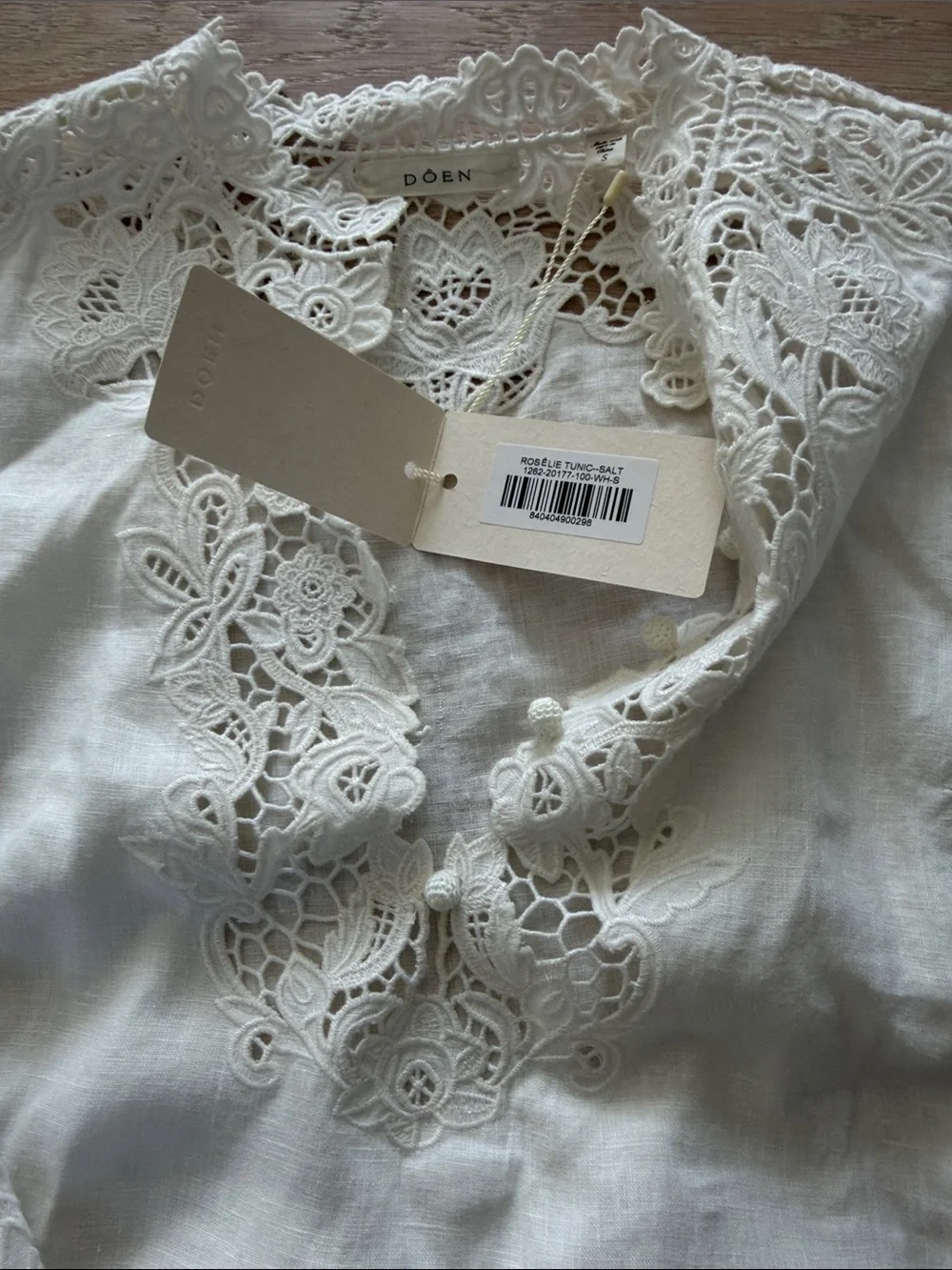 Doen rosalie Tunic with Lace Trim - Picture 4 of 4